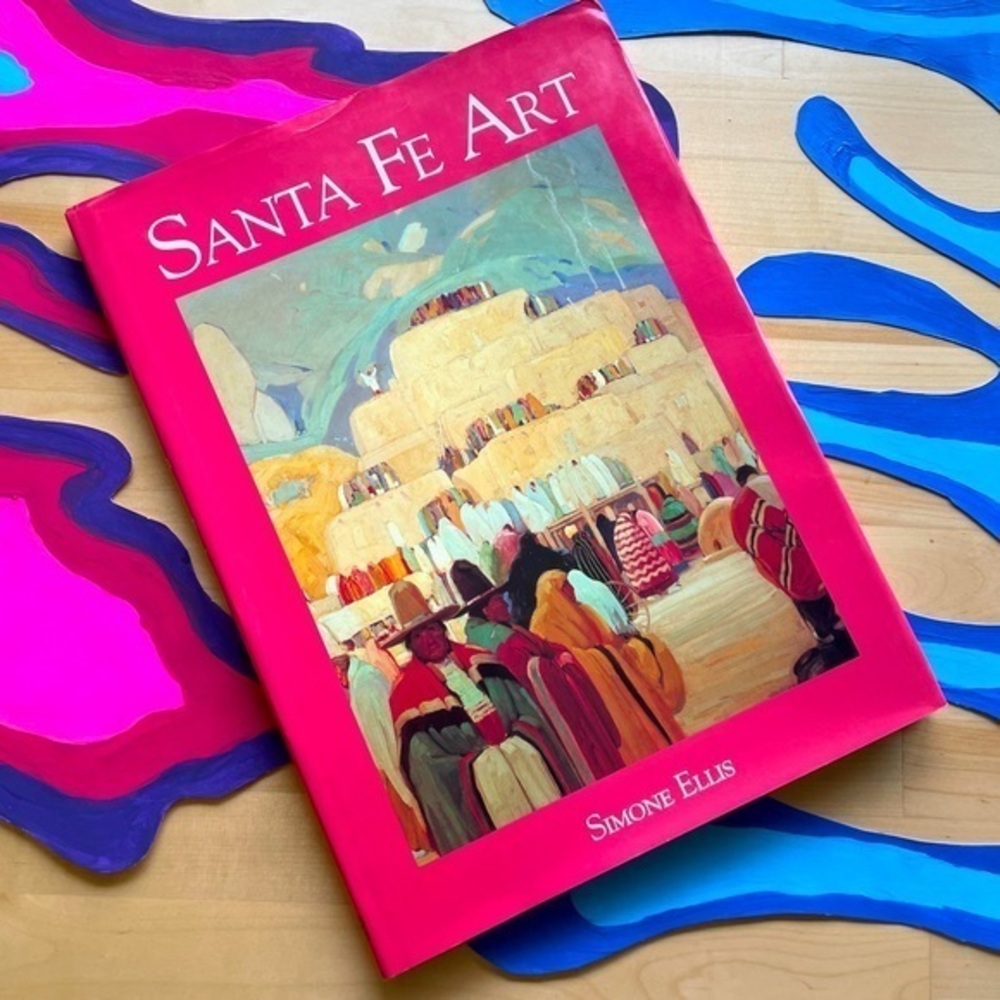 Santa Fe Art Book Hardback coffee table book